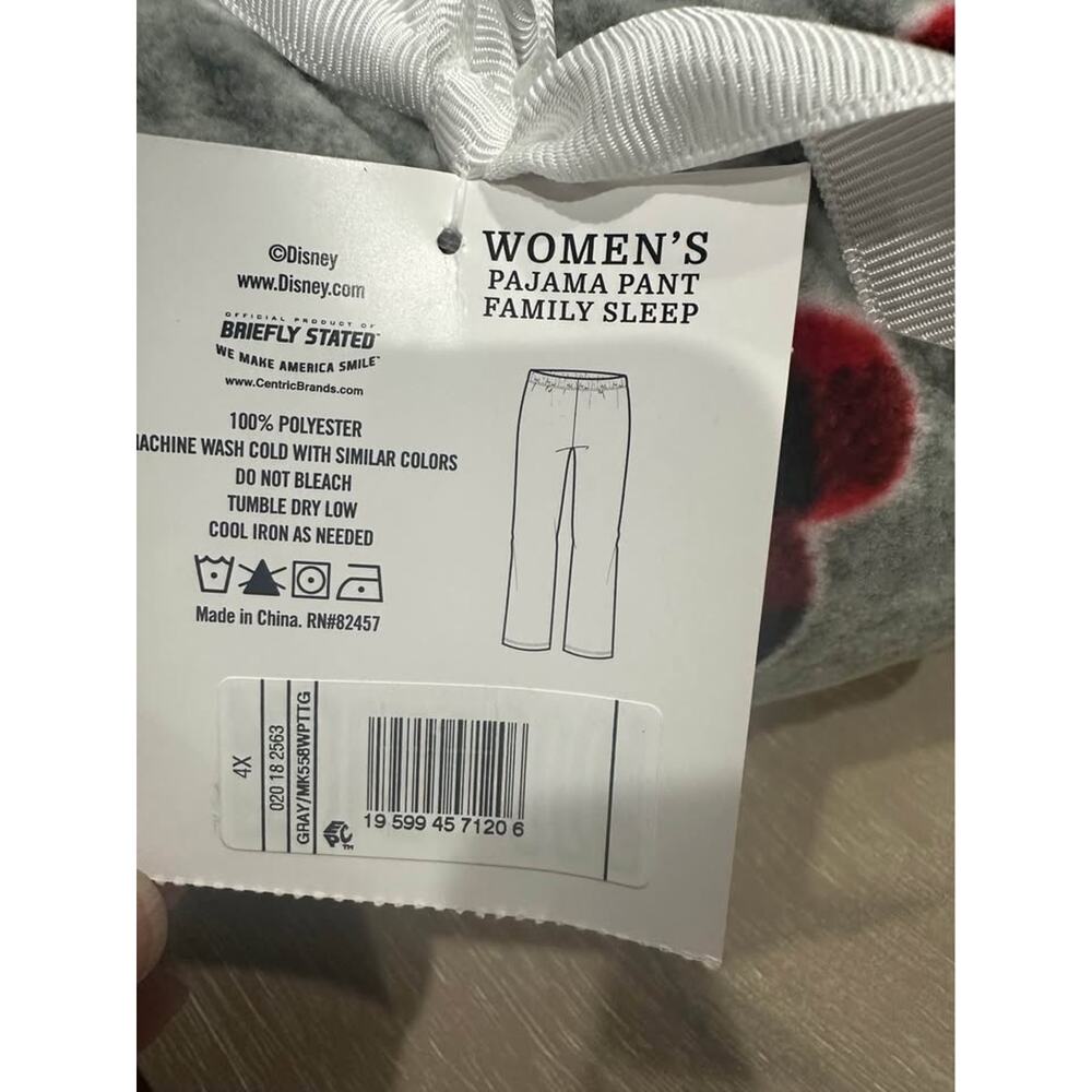 New w tags: Official Disney Women’s 4x pajama‎ pants - Picture 10 of 10